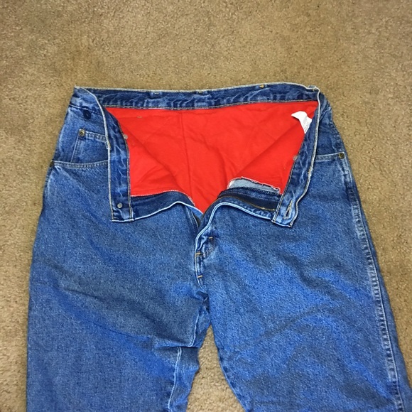 wrangler rugged wear thermal jeans